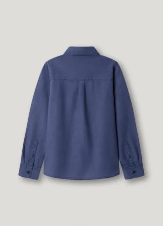 Chemise en lin coupe classique
