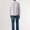 Chemise en popeline rayée, coupe classique Chemise en popeline rayée, coupe classique