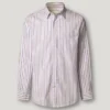 Chemise en popeline rayée, coupe classique Chemise en popeline rayée, coupe classique