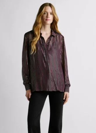 Chemise fluide à rayures