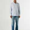 Chemise à imprimé géométrique, coupe classique Chemise à imprimé géométrique, coupe classique