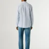 Chemise à imprimé géométrique, coupe classique Chemise à imprimé géométrique, coupe classique