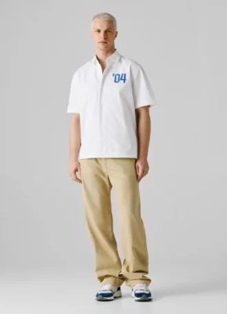 Chemise oversize en sergé