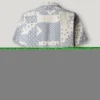 Chemise patchwork à col cubain