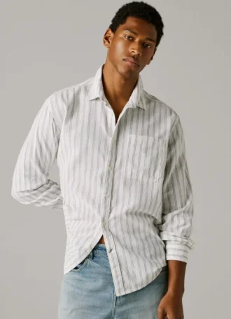 Chemise rayée coupe classique