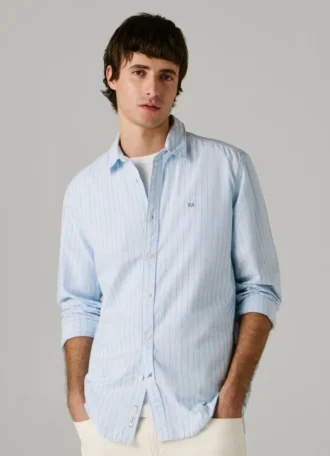 Chemise rayée coupe classique