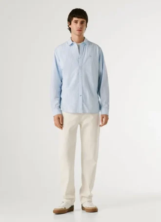 Chemise rayée coupe classique
