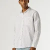Chemise rayée coupe classique Chemise rayée coupe classique