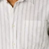 Chemise rayée coupe classique Chemise rayée coupe classique