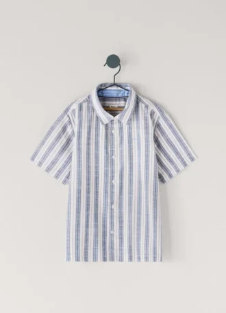Chemise à rayures coupe ample
