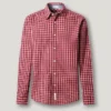Chemise slim en popeline à carreaux Chemise slim en popeline à carreaux