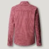 Chemise slim en popeline à carreaux Chemise slim en popeline à carreaux