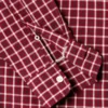 Chemise slim en popeline à carreaux Chemise slim en popeline à carreaux