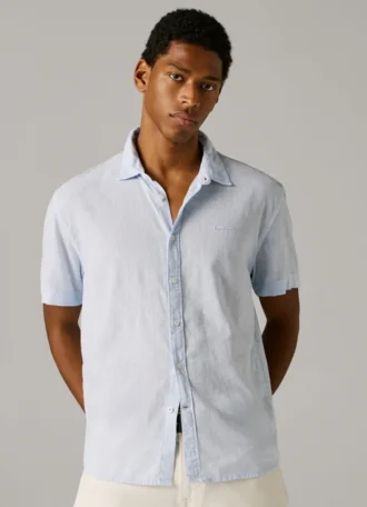 Chemise teinte en pièce