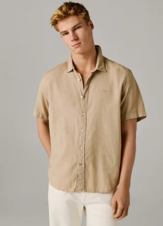 Chemise teinte en pièce