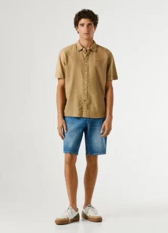 Chemise teinte en pièce