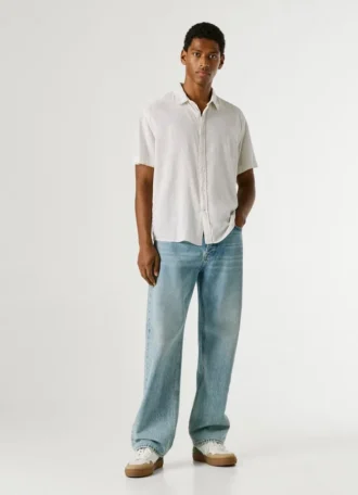 Chemise teinte en pièce