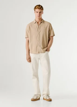 Chemise teinte en pièce