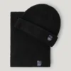 Ensemble bonnet et écharpe côtelés Ensemble bonnet et écharpe côtelés