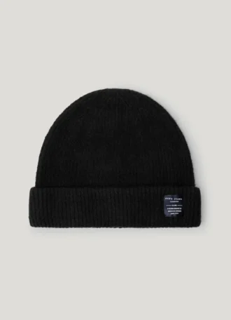 Ensemble bonnet et écharpe côtelés