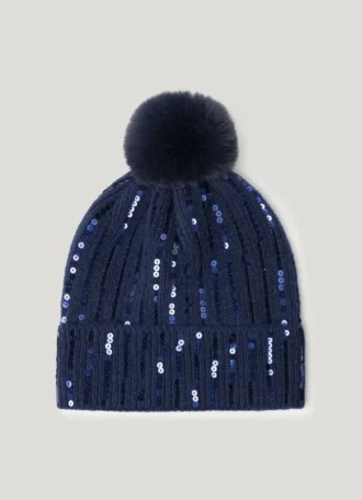 Ensemble chapeau et écharpe à paillettes Ensemble chapeau et écharpe à paillettes