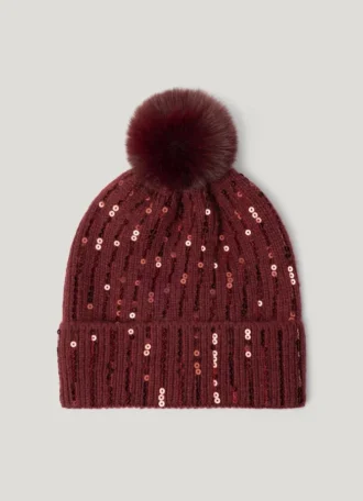Ensemble chapeau et écharpe à paillettes Ensemble chapeau et écharpe à paillettes