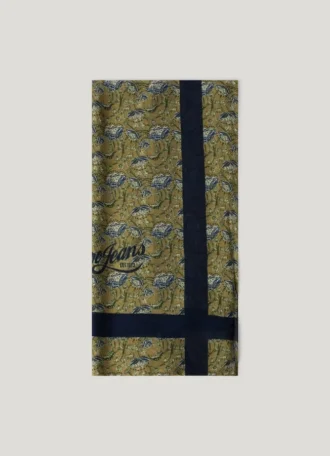 Foulard à imprimé floral