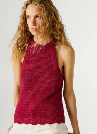 Haut dos nu en crochet