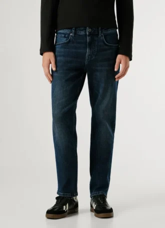 Jean coupe droite taille mi-haute – Cash Jean coupe droite taille mi-haute – Cash