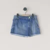 Jupe-short en denim coupe décontractée Jupe-short en denim coupe décontractée