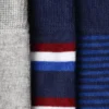 Lot de 3 paires de chaussettes à bordures