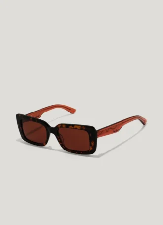 Lunettes de soleil rectangulaires