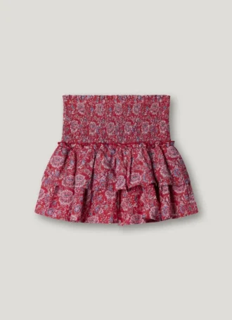 Mini-jupe à imprimé floral