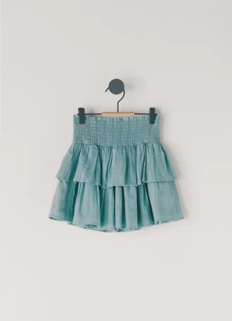 Mini-jupe à volants