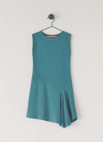 Mini-robe à col rond