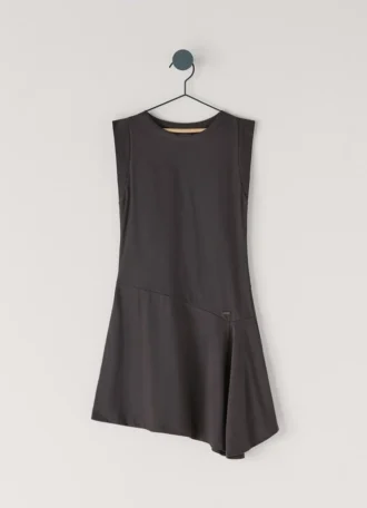 Mini-robe à col rond