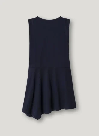 Mini-robe à col rond