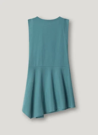 Mini-robe à col rond