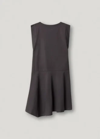 Mini-robe à col rond
