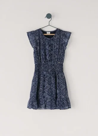 Mini-robe à imprimé floral