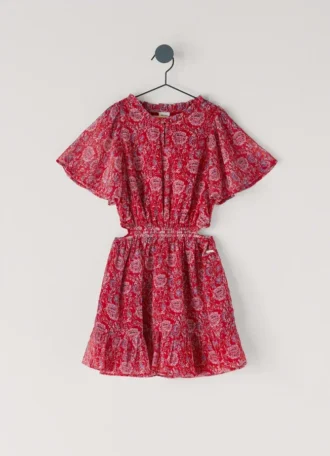 Mini-robe à imprimé floral