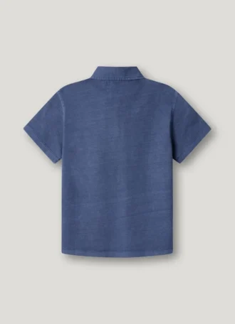 Polo teint en pièce, coupe classique
