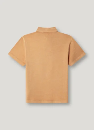 Polo teint en pièce, coupe classique