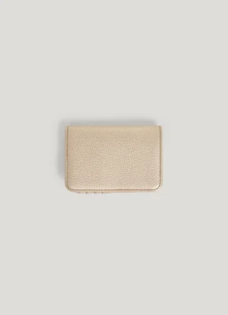Portefeuille avec logo en relief