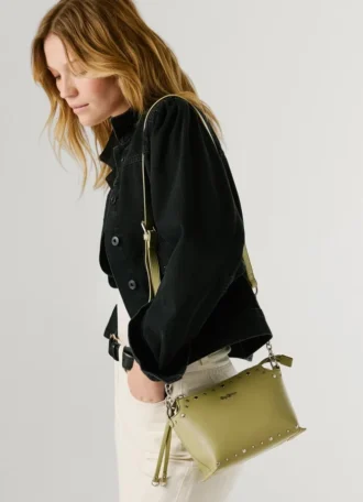 Sac à bandoulière effet cuir