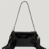 Sac à bandoulière effet cuir