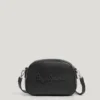 Sac à bandoulière effet cuir avec logo