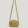 Sac à bandoulière effet cuir avec logo