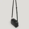 Sac à bandoulière effet cuir avec logo