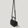 Sac à bandoulière effet cuir avec rabat